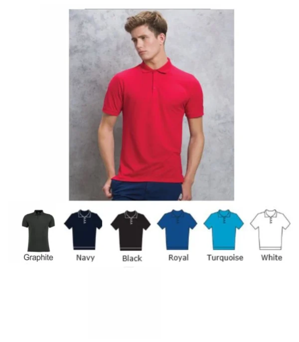 Kustom Kit KK413 Men's Super wash Slim Fit Polo